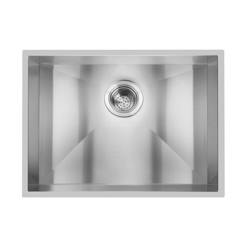 28'' L Single Bowl Stainless Steel Kitchen Sink