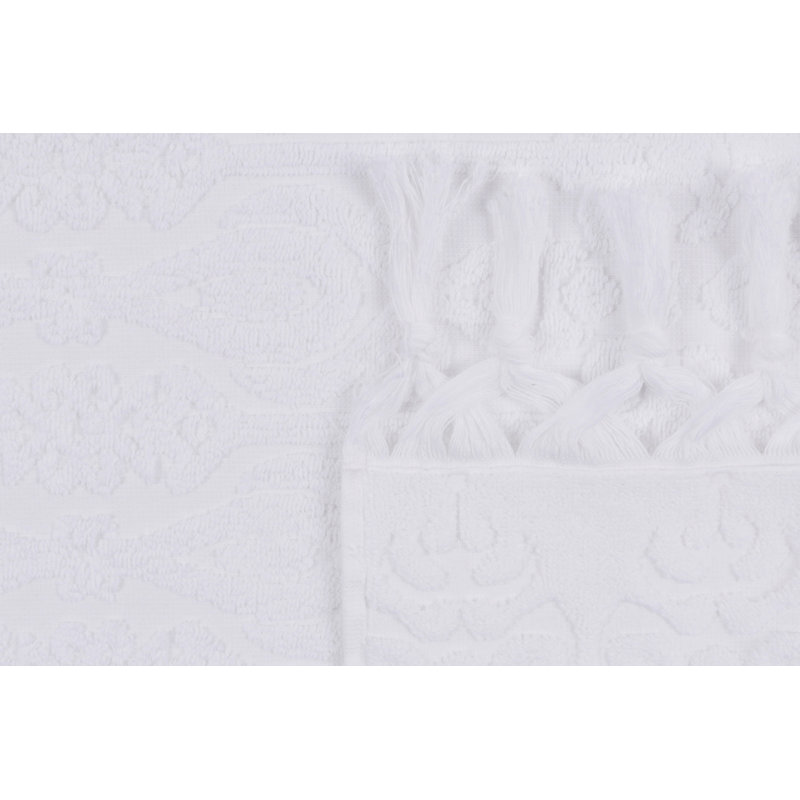 Ensemble de serviettes à main de luxe (2 pièces), 100% coton, 19,7 x 35,4 pouces | 550 g / m², ultra-absorbant et doux | Couleur blanche élégante, parfaite pour la salle de bain ou le spa | Lavage doux recommandé, durable et durable