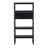 Metivier Solid Mango Wood Bookcase, Black