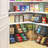 Large Size 3 Tier Stackable Can Storage Rack with Divider