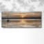 Doux coucher de soleil sur toile tendue-1777446651