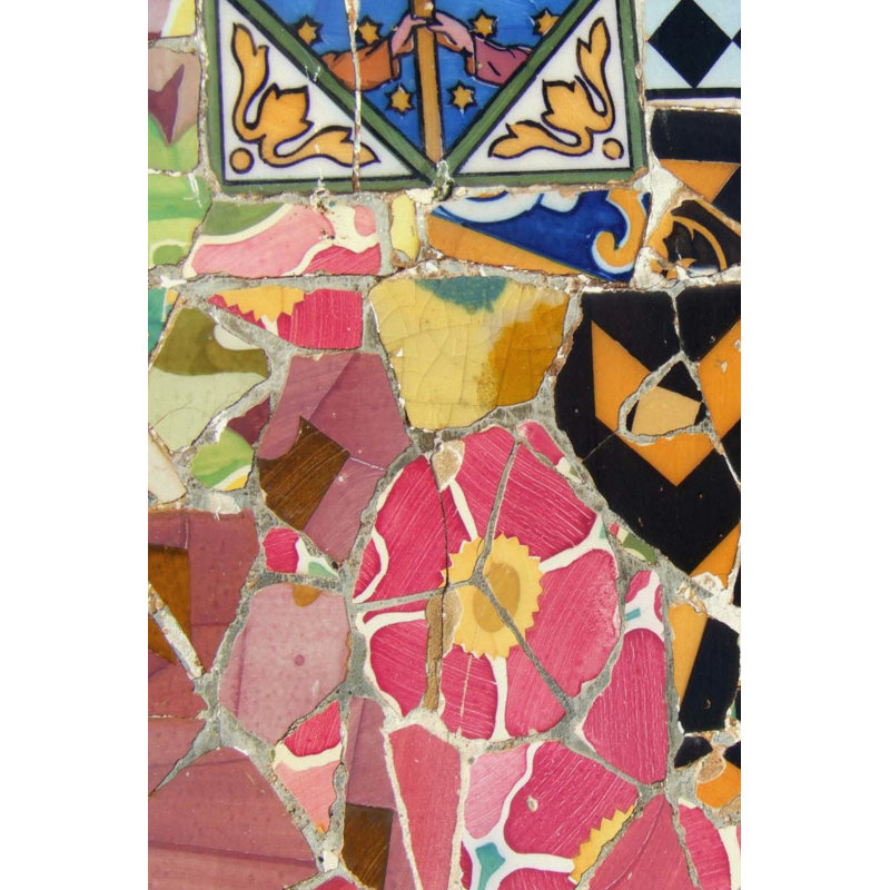 Mosaic Fragments III by Vision Studio - Wrapped Canvas Print, 76cm H x 51cm W
