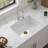 Durable Fireclay Rectangular Single Bowl Kitchen Sink with Deep Basin and Dual Mount Installation Options