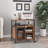 23.5'' x 15.75'' Craft Table with Wheels