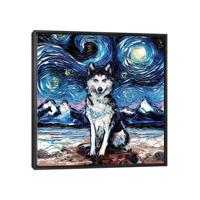 " Husky Night " by Aja Trier