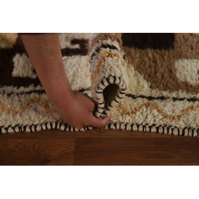 Tapis turc en laine à motif végétal 3 x 11
