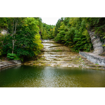 Kunkel Buttermilk Falls - Wrapped Canvas Print