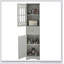 Armoire de rangement séparée pour la salle de bain avec tiroirs, porte en acrylique-1651473411