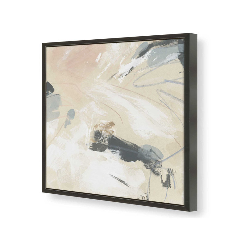 «Logbook III» par June Erica Vess, reproduction d'art, H 12 po x l 12 po, Impression sur cadre ouvert sans papier mat, Noir