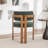 Bula Stanford Upholstered Curved Solid Wood Dining Chair-114256801