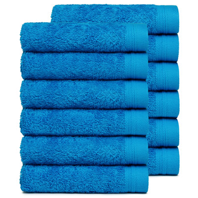 Graciela 12 Piece 100% Cotton Washcloth Set