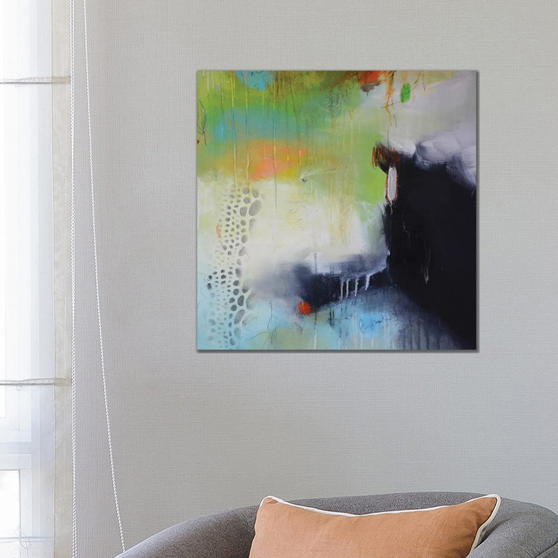 Abstract IV 1 Piece Wrapped Canvas Painting, 66.04cm H x 66.04cm W x 1.91cm D