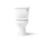 Cimarron® 1.28 GPF Water Efficient Round Two-Piece toilet (Seat Not Included)-57909343-101379254