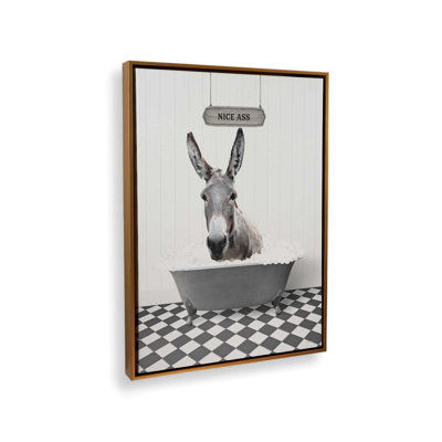 Nice Ass by lettered & lined Art Print