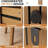 Fluted 4 Drawers Dresser, Tall Modern Chest of Drawers, Bedroom Dressers with Drawers, Curved Profile Design, Side Table for Living Room, Hallway, Entryway, Natural