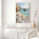 «Serene Vista on Canvas» par Azure Artisanal Studio, reproduction