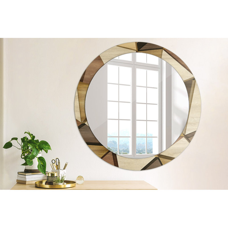 Huldar Glass Flat Wall Mirror