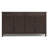 67"W Solid Wood 4-Shelf Sideboard Buffet Storage Cabinet with 2 Drawers