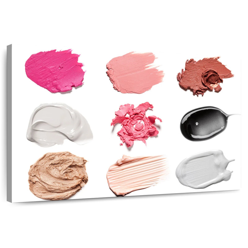 Shuttleworth Makeup Swatches, 20" H x 30" W