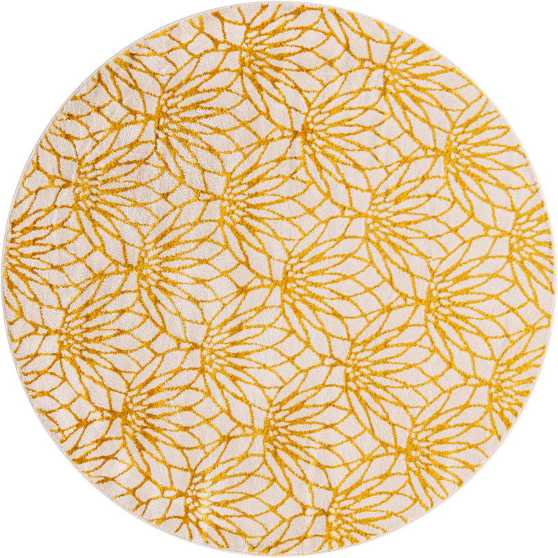 Friederieke Floral Indoor Rug, Round 5'3"