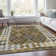 Machine Washable Indoor/Outdoor Xhevrie Brown Rug