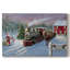 Pale Winter Nativity Hearth-Premium Gallery Wrapped Canvas-1673680404