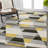 Fayma Retro Diamonds Geometric Yellow/Gray/Cream Rug-293255673