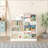 Multifunctional 4 Tier Bookshelf And Book Storage Organizer With Bookcase Display Stand