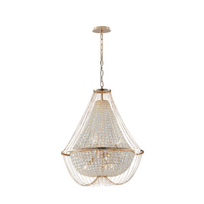 Goza 6 - Light Crystal Chandelier