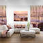 Vagues de mousse au-dessus de rocky coast, reproduction de photo sur toile tendue-18297324