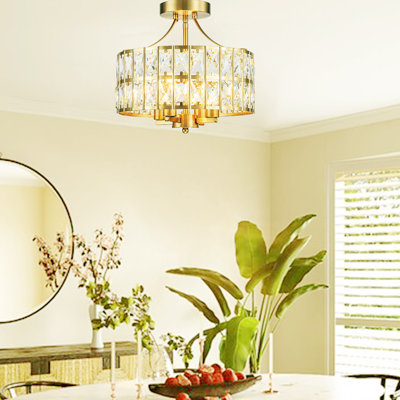 Kadedra 4 - Light Close-to-Ceiling Chandelier
