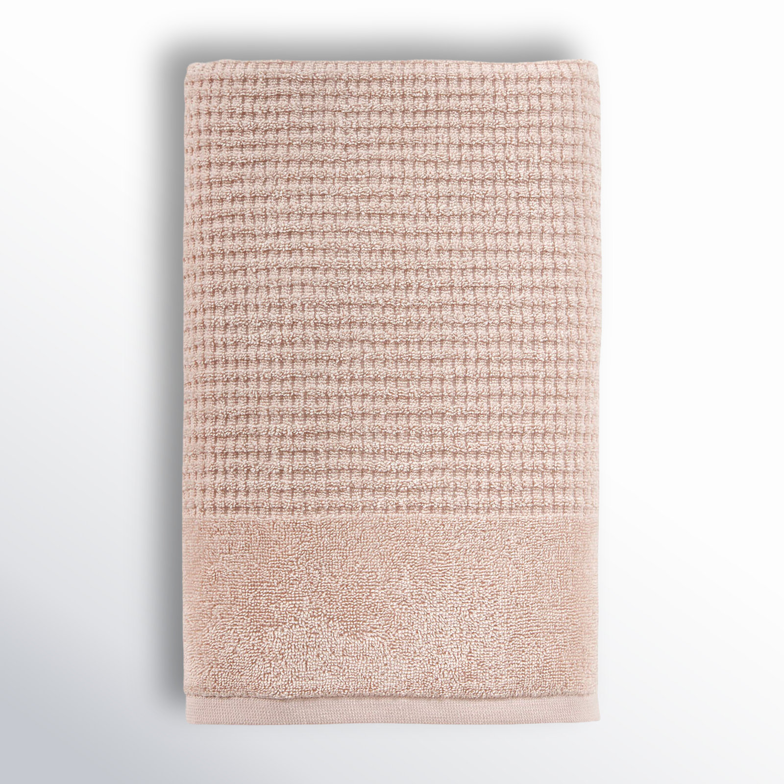 Earline Turkish Cotton Midweight Bath Towel, Pink