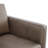 Philomena Dayna Vegan Leather Arm Chair-1839007561
