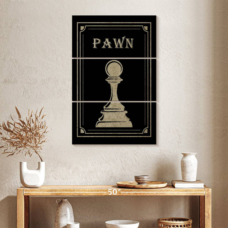 Pion Senne Chess, H 38 po x l 24 po