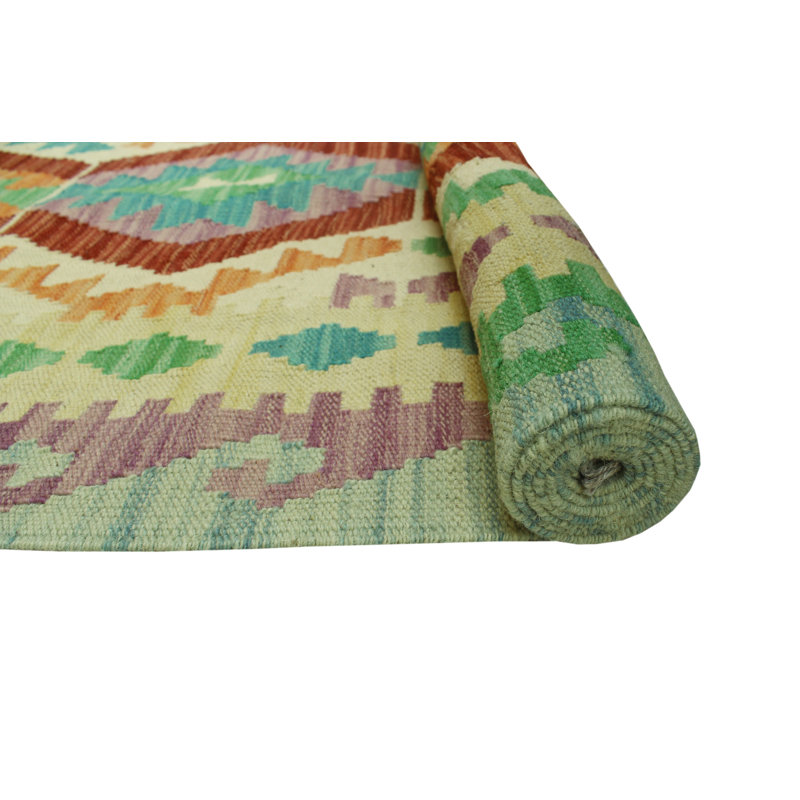 Wool Oriental and Geometric Indoor Rug