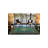 Green Framed Traditional Woven Base Washable Carpet-1129831800