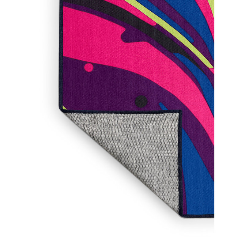 Spectral Wave Rug, Rectangle 2' x 3'