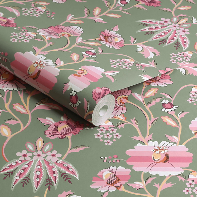 Cath Kidston Friendship Garden Sage, Green