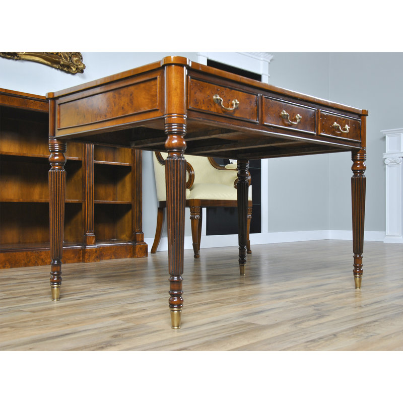 Bureau en bois massif Miamisburg