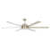 65" Crewe 6 - Blade Standard Ceiling Fan with Remote Control and LED Light
