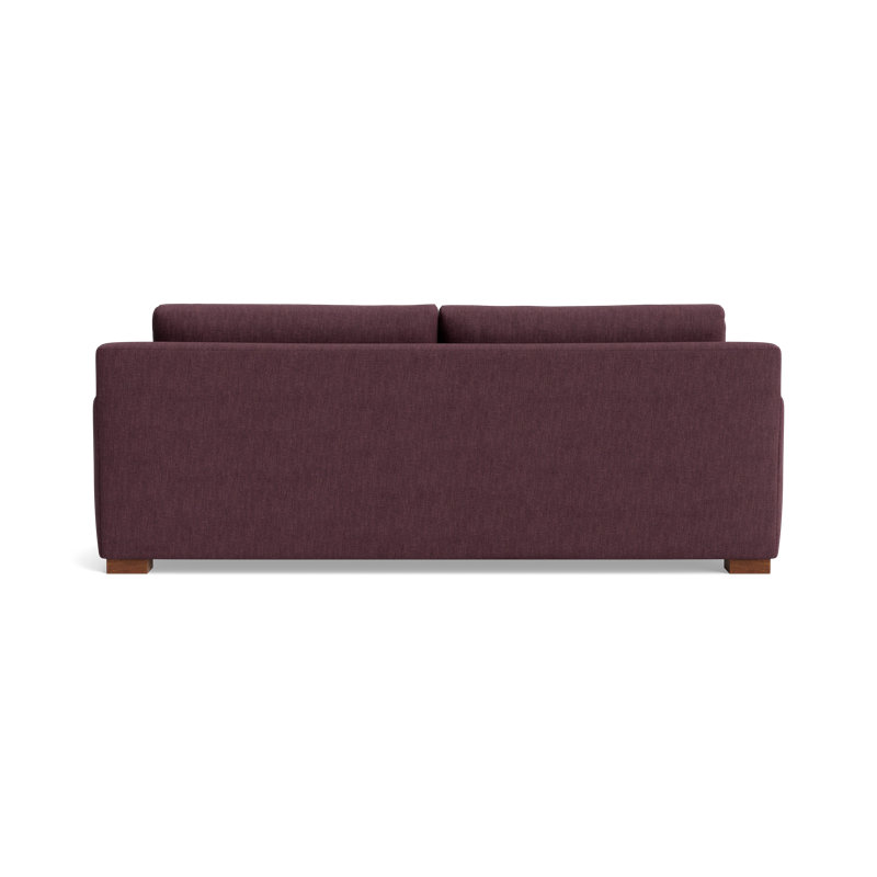 Catalina Sofa (85") , Performance Weave - Aubergine