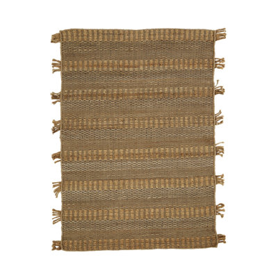Lykins Striped Hand Woven Area Rug
