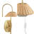 Rattan Weave Wall Sconce