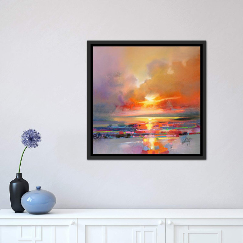 «Diminuendo Sky Study III» par Scott Naismith - reproduction d'art, H 26 po x l 26 po x P 1,5 po