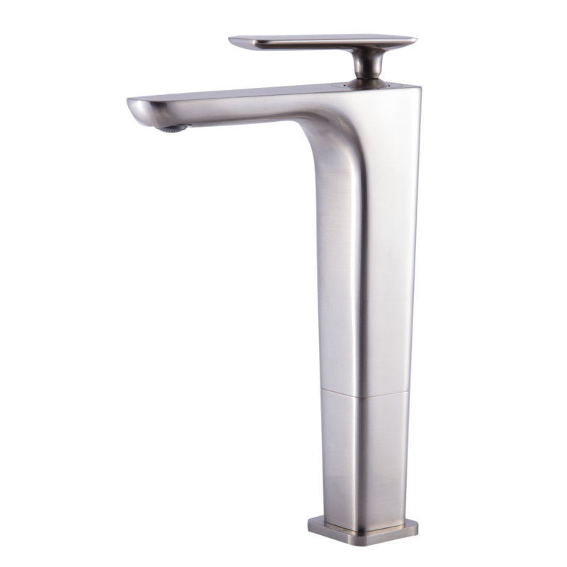 Single-handle Bathroom Faucet, Brushed Nickel