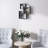 Extense Interlocking 3 Piece Square Floating Wall Shelf-81841247