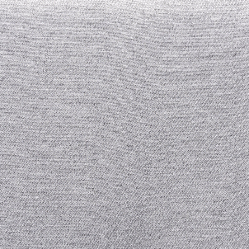 Lit plateforme simple en bois Dreden, Gris clair