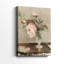 Motif floral rétro CCXLVIII - Cavas enveloppés de galerie-108825925
