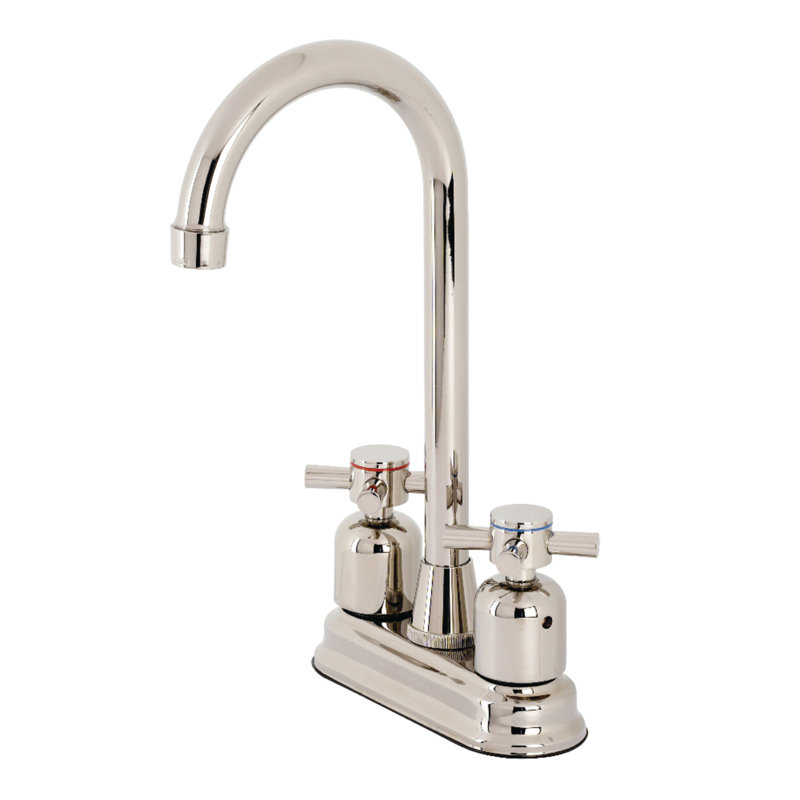 Robinet de bar Concord, Nickel poli