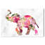 «Elephant Floral» par Oliver Gal - impression sur toile tendue-27615984-66976142